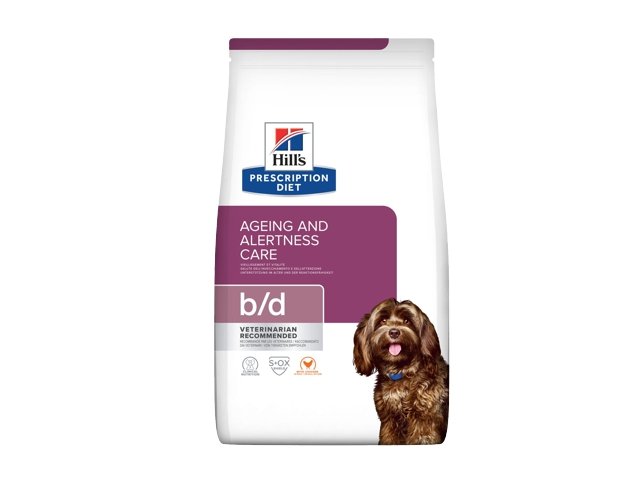 Hill's Prescription Diet b/d šunų pašaras Senstančių augintinių priežiūrai 12 kg