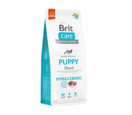 Brit-Care-Hypoallergenic-Puppy-Lamb-sausas-maistas-sunims