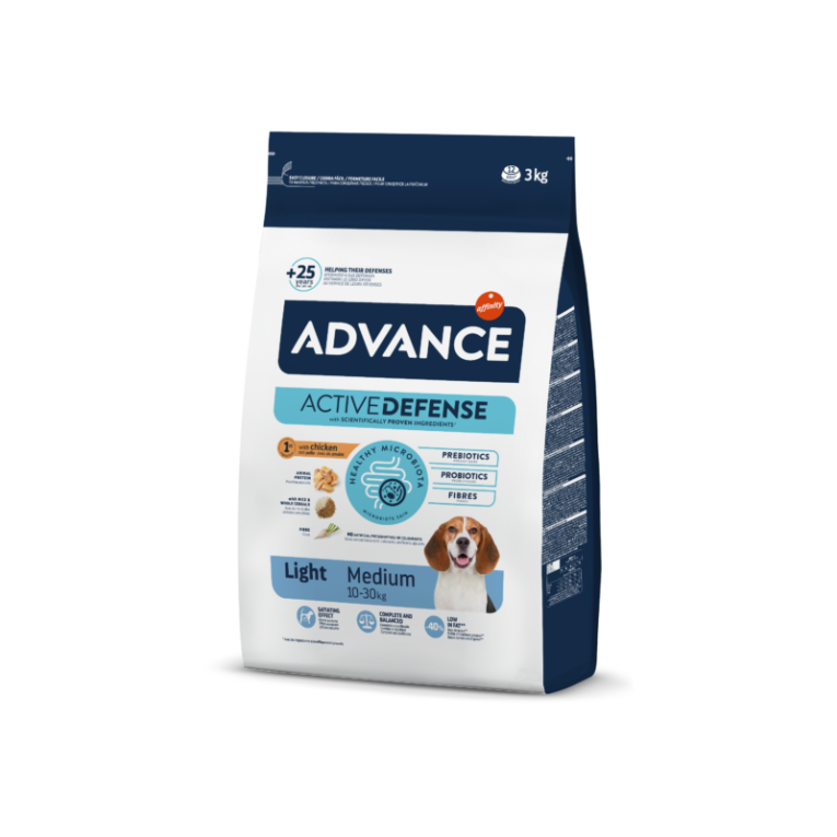 Advance-Medium-Light-sausas-maistas-sunims-3-kg