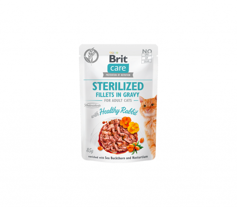 Brit-Care-Cat-Sterilized-konservai-katems-Fillets-in-Gravy-Healthy-Rabbit-85-g