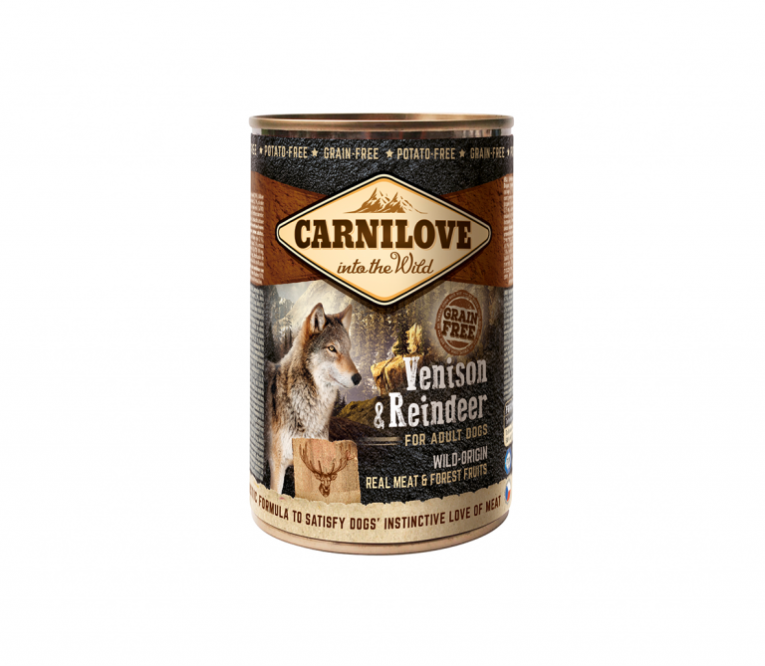 Carnilove-kons.-sunims-Wild-Meat-Venison-Reindeer-400g