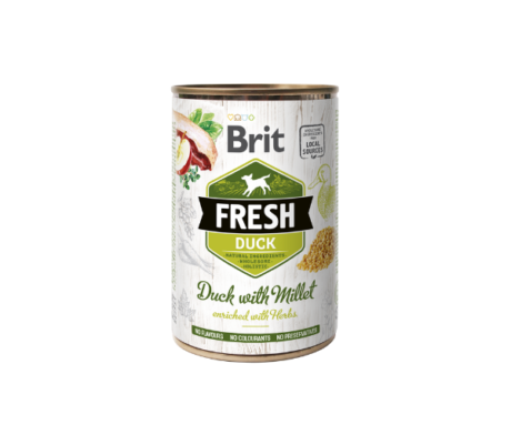 Brit-Fresh-konservai-sunims-DuckMillet-400-g