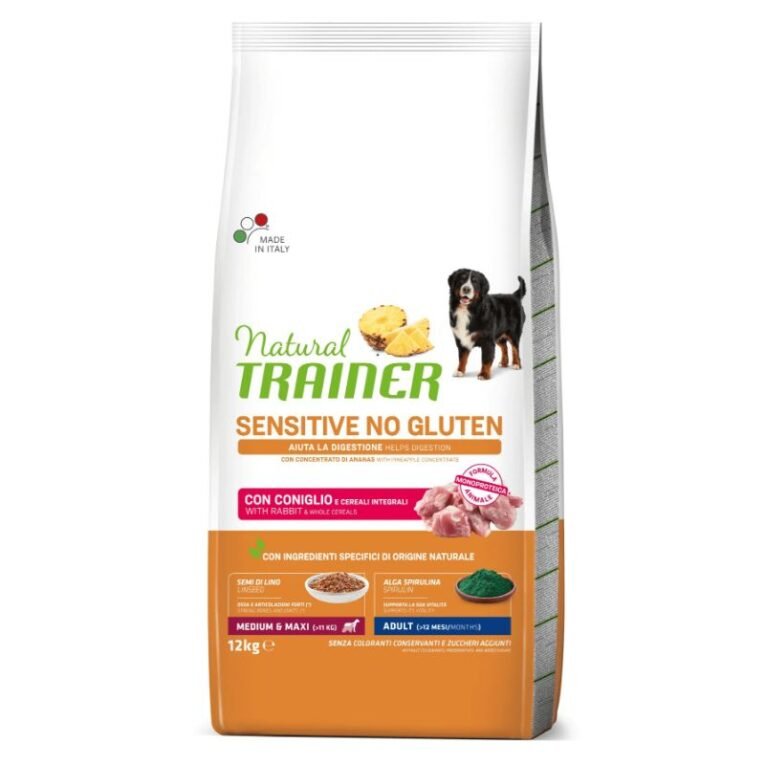 NATURAL-TRAINER-ADULT-DOG-SENSITIVE-NO-GLUTEN-M-M-RABBIT-sausas-maistas-sunims-su-triusiena.12-kg