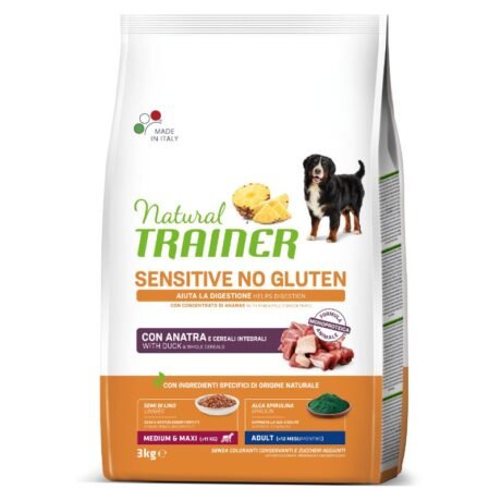 NATURAL-TRAINER-Sensitive-No-Gluten-Dog-DUCK-M-M-sausas-maistas-sunims-su-antiena.3-kg