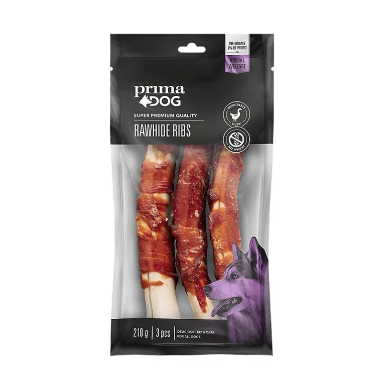 PrimaDog-Rawhide-Ribs-with-Duck-kaulai-sunims-3-vnt-210-g