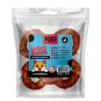 Bubu-Pets-Rawhide-Ring-With-Duck-10cm-Buivolo-Oda-Apvynioti-Antienos-Mesos-Ziedai-500g