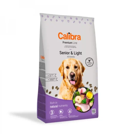 CALIBRA-Dog-Premium-Line-Senior-Light-sausas-maistas-vyresnio-amziaus-sunims-su-vistiena