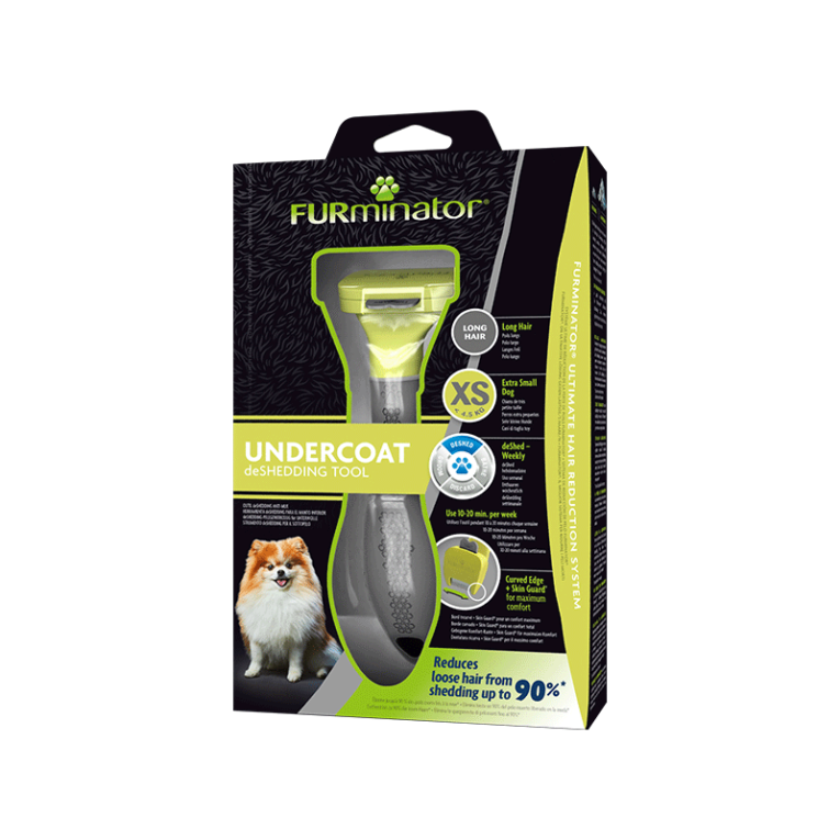 FURminator-deShedding-sukos-ilgaplaukiams-sunims-XS