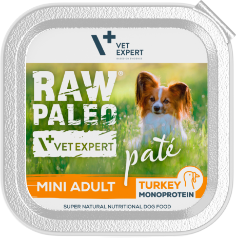 Raw-Paleo-Pate-Mini-Adult-pastetas-sunims-su-kalakutiena-12x150g