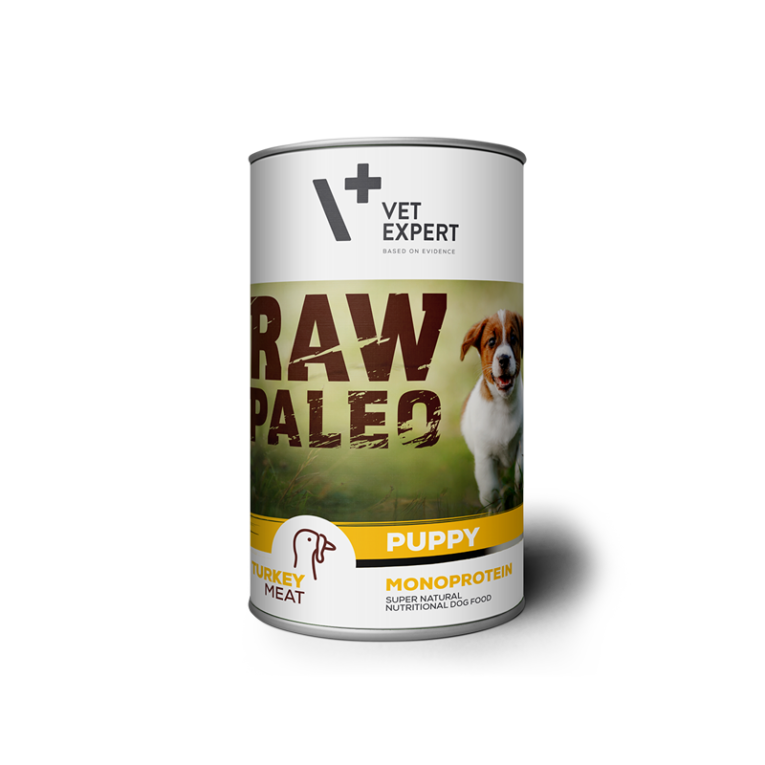 Raw-Paleo-Puppy-konservai-suniukams-su-kalakutiena-400-g