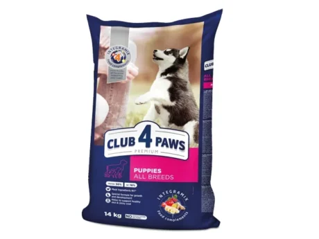 CLUB-4-PAWS-Premium-Visavertis-sausas-maistas-visu-veisliu-suniukams-su-dideliu-vistienos-kiekiu-14-kg