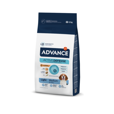 Advance-Medium-Light-sausas-maistas-sunims-12-kg