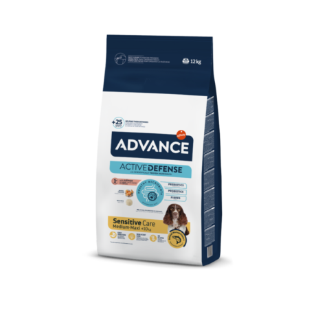 Advance-Medium-Sensitive-su-lasisa-sausas-maistas-sunims-12-kg-2