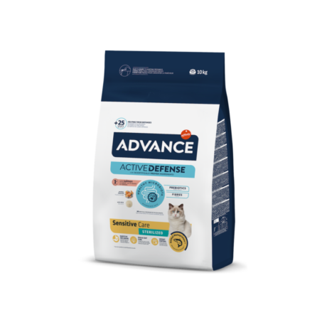 Advance-Sterilized-Sensitive-su-lasisa-sausas-maistas-katems-10-kg