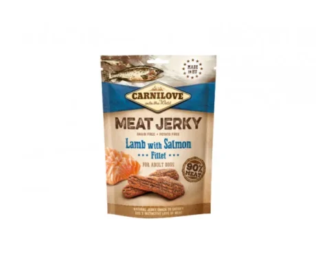 Carnilove-Dog-skanestas-Jerky-LambSalmon-Fillet-100g