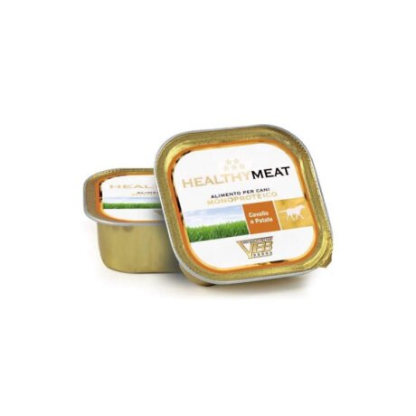 Healthymeat-Cavallo-e-Patate-su-arkliena-ir-bulvemis-monoproteininis-pastetas-sunims-22x150g