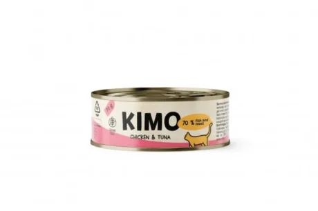 Kimo-ChickenTuna-konservai-katems-su-vistiena-ir-tunu-24x70g