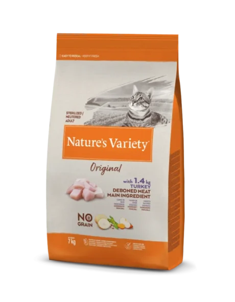 Natures-Variety-Original-Sausas-Maistas-Sterilizuotom-Katems-kalakutiena-7-kg