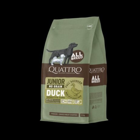 Quattro-All-breed-Junior-sausas-begrudis-maistas-su-antiena-3-kg