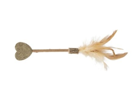 TRIXIE-Matatabi-lazdele-katei-su-plunksnomis-ir-katzoles-sirdele-23cm