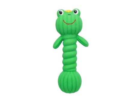 TRIXIE-Dumpbell-frog-latex-18-cm