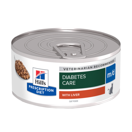 Hill's PRESCRIPTION DIET m/d Konservai katėms sergant diabetu 6x156g