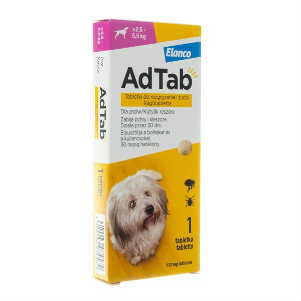 ADTab-112mg-kramtomosios-tabletes-sunims-nuo-blusu-ir-erkiu-2.5-5.5kg