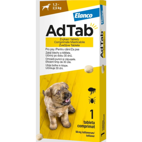 ADTab-56mg-kramtomosios-tabletes-sunims-nuo-blusu-ir-erkiu-1.3-25kg