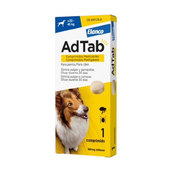 ADTab-900mg-kramtomosios-tabletes-sunims-nuo-blusu-ir-erkiu-22-45kg