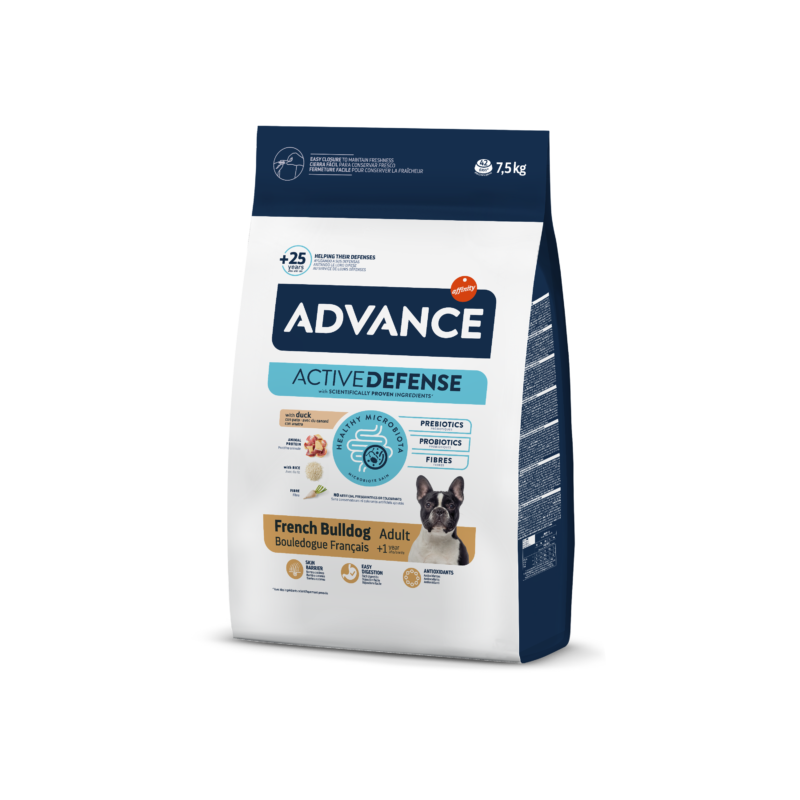 Advance-French-Bulldog-Sausas-Maistas-Sunims-7.5-kg
