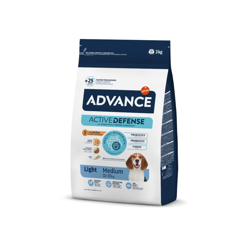 Advance-Medium-Light-sausas-maistas-sunims-3-kg