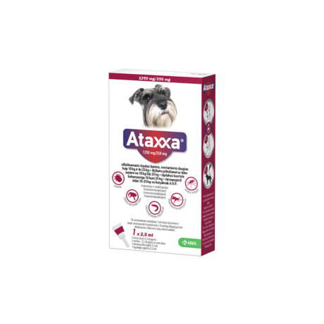 Ataxxa-uzlasinamas-tirpalas-sunims-nuo-erkiu-blusu-ir-uodu-10–25-kg-1250-mg-250-mg