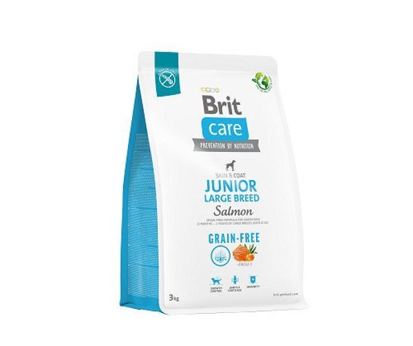 Brit-Care-Grain-free-Junior-Large-Breed-Salmon-sausas-maistas-sunims-3-kg-1