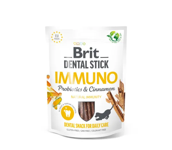 Brit-Dental-Stick-skanestas-Immuno-ProbioticsCinnamon-7-vnt.-251g