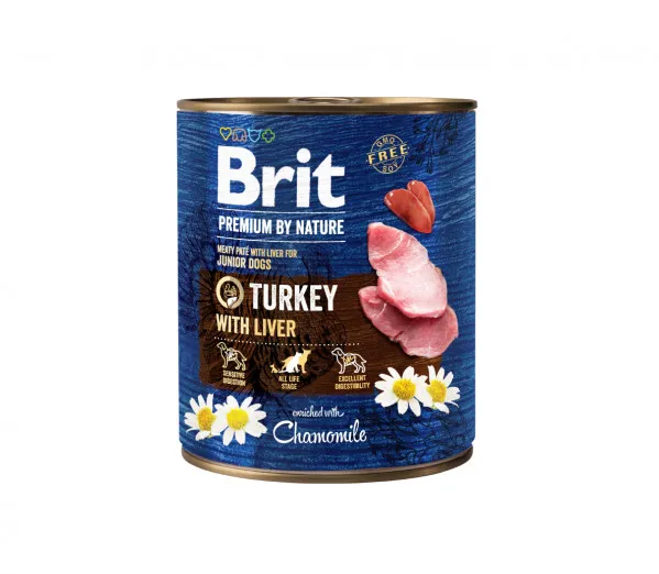 Brit-Premium-by-Nature-Konservai-Sunims-Turkey-with-Liver-6x400g