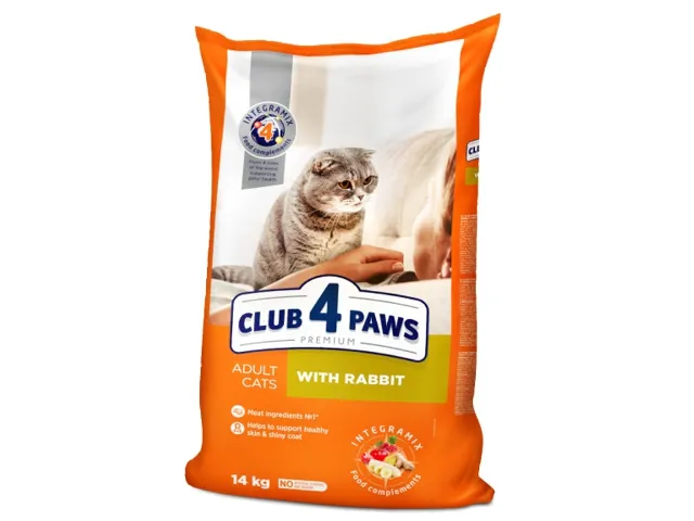 CLUB-4-PAWS-Premium-visavertis-maistas-suaugusioms-katems-su-triusiena-10-kg