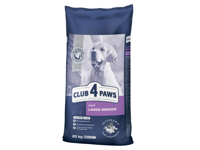 CLUB-4-PAWS-Premium-visavertis-sausas-edalas-suaugusiems-dideliu-veisliu-sunims-20-kg