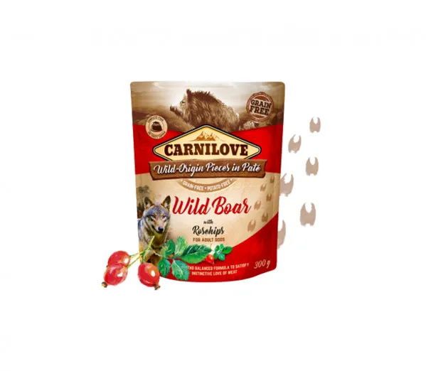 Carnilove-Konservai-Sunims-Pate-Wild-Boar-with-Rosehips-6x300g