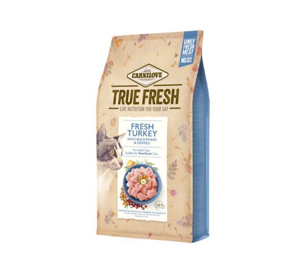 Carnilove-True-Fresh-Cat-Turkey-sausas-maistas-katems-su-kalakutiena