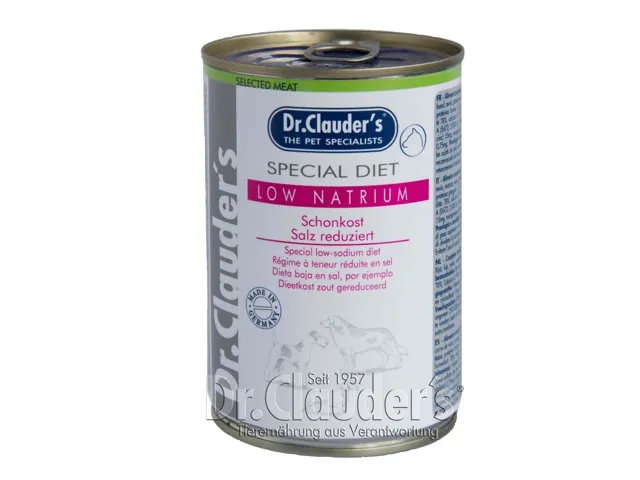DR.-CLAUDERS-Special-Diet-Low-Natrium-specializuotas-dregnas-maistas-sirdies-ir-kepenu-problemu-turintiems-sunims-6x400g