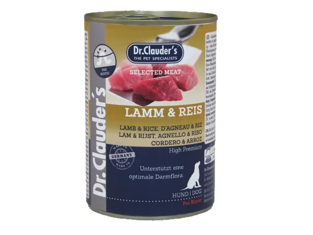 DR.-CLAUDERS-dregnas-maistas-sunims-su-eriena-ryziais-6x400g-1