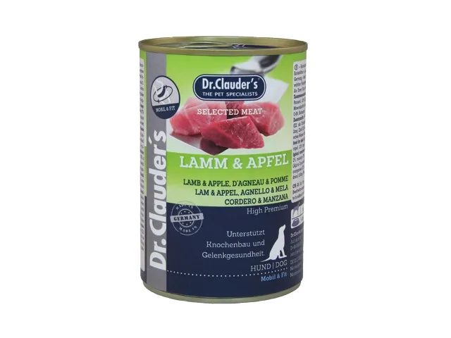 DR.-CLAUDERS-subalansuotas-dregnas-maistas-sunims-su-eriena-ir-obuoliais-6x400g