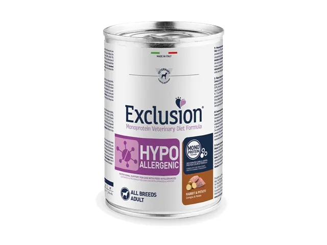 Exclusion-Hypoallergenic-konservai-sunims-su-triusiena-6x400g