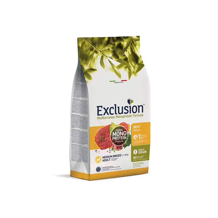 Exclusion-Mediterraneo-maistas-su-jautiena-vidutinio-dydzio-sunims-12-kg