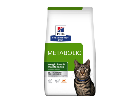 Hill’s Prescription Diet Metabolic sausas maistas katėms Svorio reguliavimui 3 kg