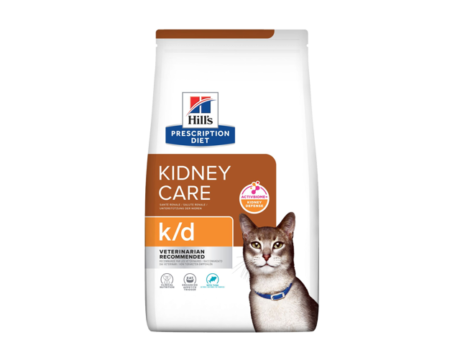 Hill’s Prescription Diet k/d sausas maistas katėms Inkstų priežiūrai 3 kg