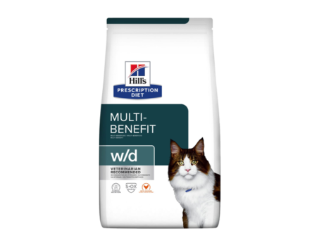 Hill’s Prescription Diet w/d Multi-Benefit sausas maistas katėms 3 kg