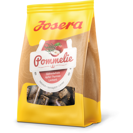 Josera-Grainfree-apple-thyme-treats-Pommelie-skanestai-zirgams-900-g