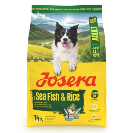 Josera Sea FishRice sausas maistas sunims su silke lasisa ir ryziais kg