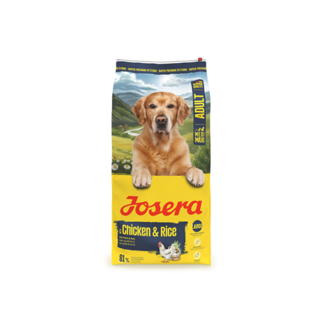 Josera sausas maistas vidutinio dydzio ir dideliu veisliu sunims su vistiena ir ryziais kg
